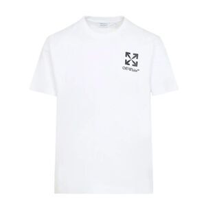 Off-White Men Small Arrow Slim Ss Tee